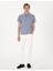 Erkek Lacivert Slim Fit Tişört 50306059-VR033 4