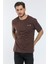 Süperlife Erkek Bisiklet Yaka Slim Fit Air Baskılı Tişort SPR21Y23 1
