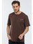 Süperlife Erkek Bisiklet Yaka Slim Fit Air Baskılı Tişort SPR21Y23 2