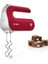 MFQ40303 El Mikseri Styline Clour 500 W Kırmızı, Gümüş 2