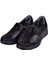 Hakiki Deri Comfort Kadın Ayakkabı For-Faye Siyah 4