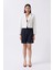 Crop Keten Blazer Ceket 2