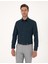 Erkek Lacivert Regular Fit Uzun Kollu Basic Gömlek 50251186-VR033 3