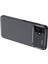 Galaxy A06 Kılıf Kamera Korumalı Karbon Desenli Lux Negro Silikon - Siyah + Cam Ekran Koruyucu 5