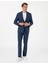 Erkek Lacivert Slim Fit Takım Elbise 50306933-VR033 4