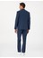 Erkek Lacivert Slim Fit Takım Elbise 50306933-VR033 5