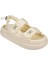 Comfort Cırtlı Kadın Sandalet GJ-413-1 Bej 1