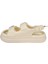 Comfort Cırtlı Kadın Sandalet GJ-413-1 Bej 3