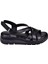 Hakiki Deri Comfort Kadın Sandalet PLM-2426 Siyah 2