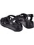 Hakiki Deri Comfort Kadın Sandalet PLM-2426 Siyah 5