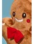 Kurabiye Adam Peluş Yastık, Uyku Arkadaşı Peluş, Yılbaşı Tay Tüyü Kumaş Kurabiye Adam 20 cm 4
