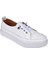 Hakiki Deri Kadın Spor Ayakkabı AT-5210 Beyaz 1