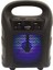 Tutmalı Mini Hoparlör Işıklı Taşınabilir Bluetooth Wireless Radyolu Sd Kart V - MRK5450-3660 5