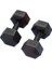 6kg Plastik Köşeli Dambıl 2 Parça (4767) - MRK7886-5400 1