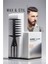 Turk Absolute Karbon 3 Boyutlu Stil Tarağı - MRK8032-9398 1