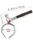 Kafaya Saplanmış Kahverengi Saplı Çekiç Şaka Tacı - MRK4308-8128 3