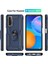 Huawei P Smart 2021 Kılıf Sofya Yüzüklü Silikon Kapak - Lacivert - JUL2847-8880 3