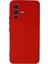 Vivo V23 5g Kılıf Nano Içi Kadife Silikon - Kırmızı - JUL4979-3692 1