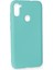 Samsung Galaxy A11 Kılıf Nano Içi Kadife Silikon - Turkuaz - JUL7340-8217 1