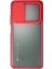 Xiaomi Mi 10T Kılıf Palm Buzlu Kamera Sürgülü Silikon - Kırmızı - JUL5905-6708 2