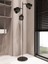 Flexart Modern 3 Başlıklı Siyah Metal Lambader 1