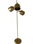 Flexart Modern 3 Başlıklı Siyah Metal Lambader 3