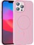 iPhone 14 Pro Max Broş Magsafe Kapak - Pembe - JUL2398-7522 1