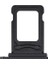 iPHONE 14 Pro Uyumlu Çift Sim Tepsisi Sim Aparatı Sim Kart Yuvası Siyah 1