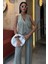 Halter Yaka Yelekli Modal Takım 10144 3