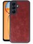 Samsung Galaxy S24 Fe Kılıf Aras Deri Kapak - Bordo - JUL7471-1302 1