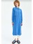 25Y2411275 Tunik Eco Kumaş Rahat Uzun Kurtarıcı - Esswaap - 25Y2411275 - Indigo - 44 1