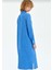 25Y2411275 Tunik Eco Kumaş Rahat Uzun Kurtarıcı - Esswaap - 25Y2411275 - Indigo - 44 2
