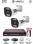 2 Kameralı Ip Güvenlik Kamerası Seti Sesli 4mp Gece Renkli Su Geçirmez 1506S 250GB 2