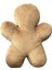 Kurabiye Adam Peluş Yastık, Uyku Arkadaşı Peluş, Yılbaşı Yeşil Papyon Kurabiye Adam 32 cm 4
