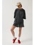 Oversize Lazer Kesim Bisiklet Yaka T-Shirt 2