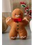 Kurabiye Adam Peluş Yastık, Uyku Arkadaşı Peluş, Yılbaşı Kurabiye Adam 32 cm 1