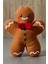 Kurabiye Adam Peluş Yastık, Uyku Arkadaşı Peluş, Yılbaşı Kurabiye Adam 32 cm 4