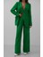 Bel Katlamalı Pantolon Blazer Ceket Takım 3