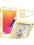 iPad 10.2 (7.nesil) Kılıf Strap New Tablet Kapak - Sarı - JUL6941-7675 1