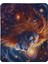 Aslan Burcu Desenli Tip Kaymaz Taban Optik Bilgisayar Notebook Burçlar Mouse Pad Mauspad 17X 21 cm 2