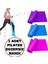 Pilates Bandı Plates Egzersiz Direnç Lastiği Yoga Egzersiz Bandı 1 Adet 1