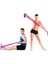 Pilates Bandı Plates Egzersiz Direnç Lastiği Yoga Egzersiz Bandı 1 Adet 2