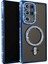 Samsung Galaxy S25 Ultra Kılıf Joke Simli Magneticsafe Kılıf - Lacivert - JUL3879-6663 1