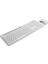 KM-730 Beyaz Kablosuz Q Multimedia Klavye + Mouse Set 4