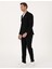 Erkek Siyah Ex. Slim Fit %100 Yün Kruvaze Takım Elbise 50316451-VR046 4