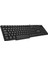 KB-517U Siyah 2mt Bakır Kablolu USB F Standart Klavye 2