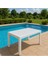 Violet Rattan 80X140CM 6lı Camlı Bahçe Mutfak Masa Takımı Antrasit 1