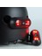 Moto Kask Lambası Bisiklet Arka Lambası LED Işıklı Sinyal Uyarı Arka Lambası Su Geçirmez 1
