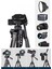 Profesyonel Alüminyum Tripod 360° Ayarlanılabilir Panoramik Başlık Su Terazili Telefon Tutucu 175CM 3