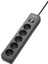 Surge Protector - PME5B-GR - Aşırı Gerilim Korumalı Çoklu Priz (5'li Priz Schuko, Çalıştırılabilir, Pc, Tv Vb. Için - Renk: Siyah) 2